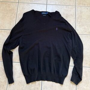 Polo by Ralph Lauren Men's Black Sweater
